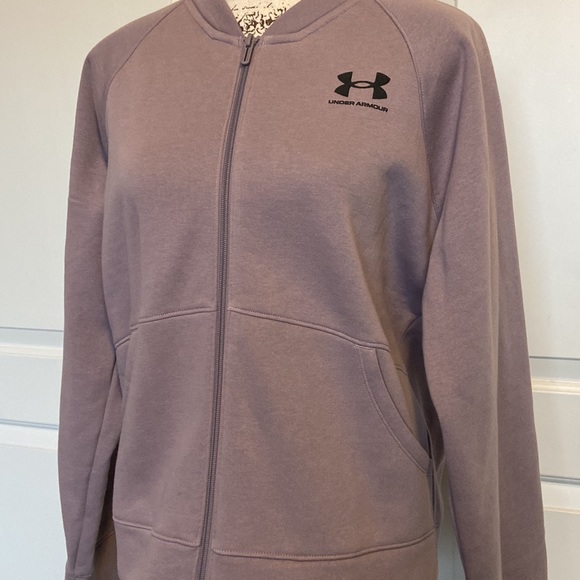 UNDER ARMOUR RIVAL FLEECE JACKET - Picture 5 of 8